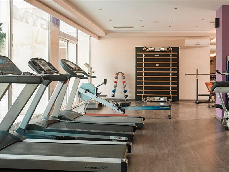 米提斯格兰迪海滩度假村 Rhodes City 外观 照片 The gym at the hotel
